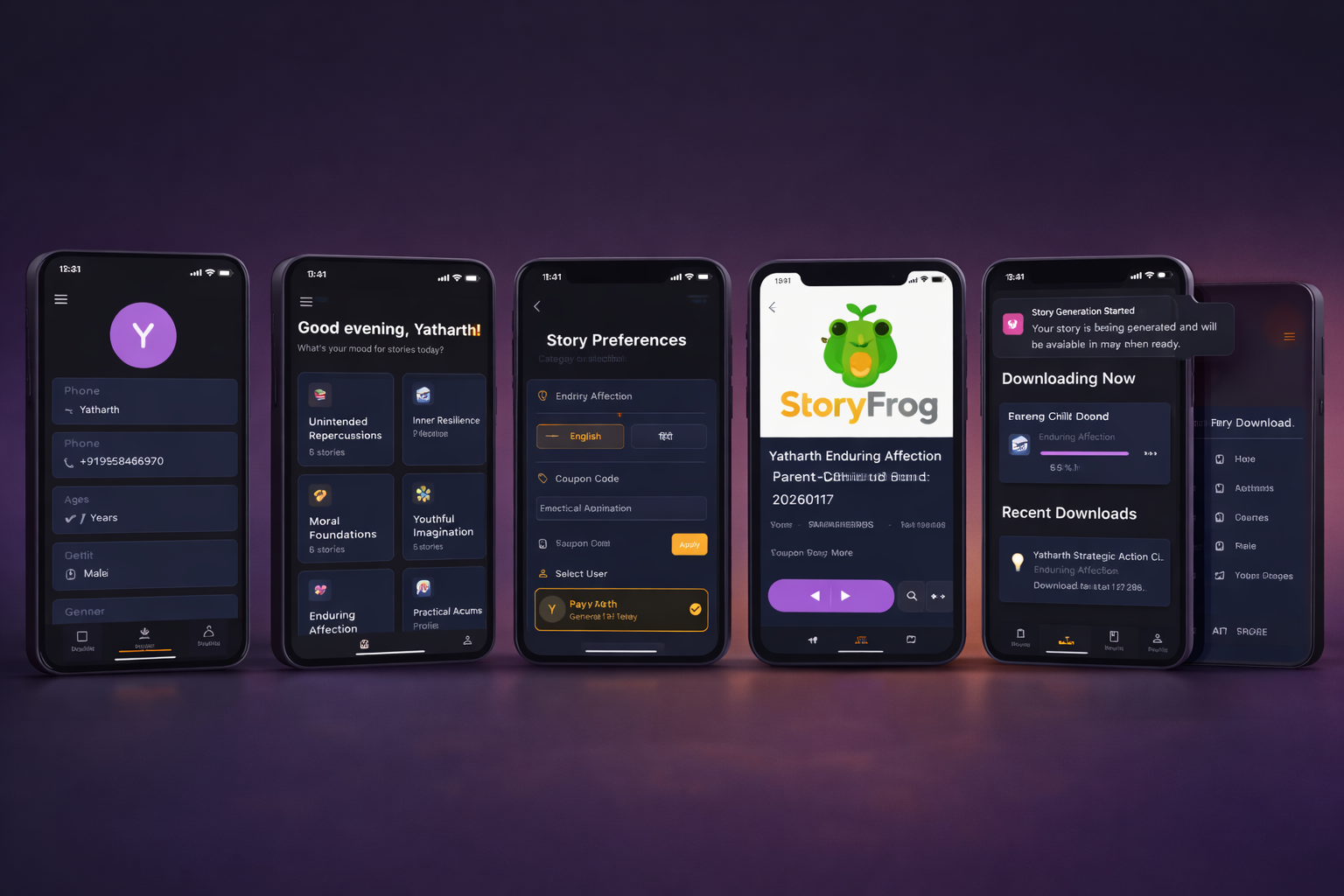 Story Frog App